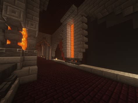 Nether Castle Minecraft Map