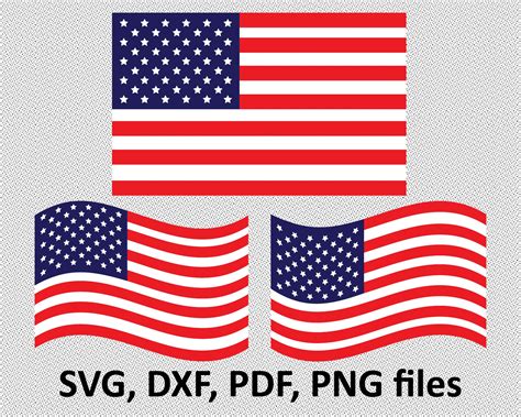 Usa Flag Clip Art In Svg Format