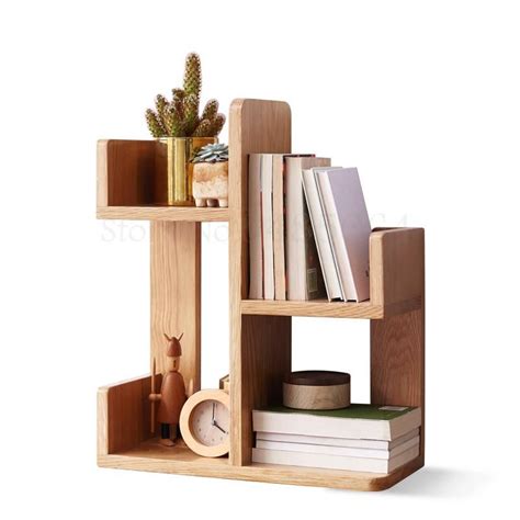 Solid Wood Bookshelf Small Bookshelf Wood Bookshelves Bookcase Decor