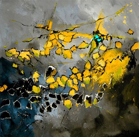 Abstract 885632 Painting By Pol Ledent