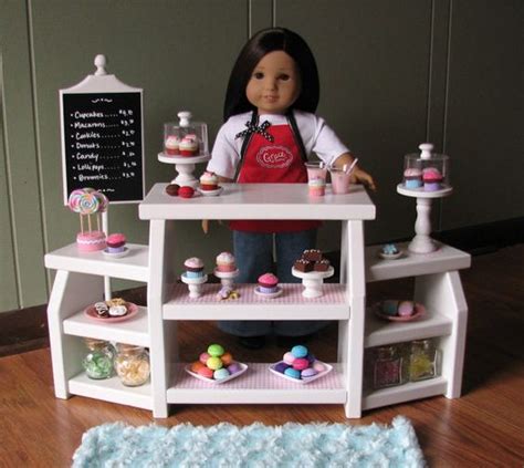 Deluxe Bakery Display Case Sweet Shop Cafe Bakery Set For American