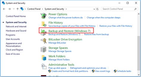 How To Use Backup And Restore Windows 7 On Windows 10 Minitool