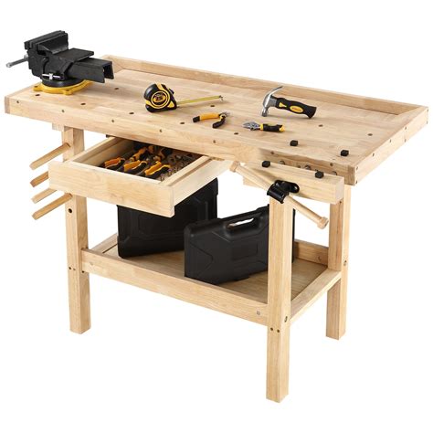 This work tool bench will encourage role playing and it will keep the children busy for many hours of diy fun. Work Bench Mens Table Garden Tool Drawer Organizer And ...