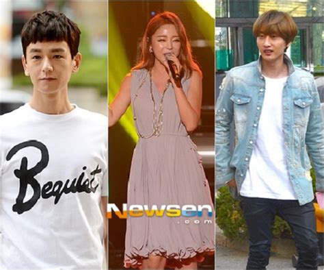 For a kpopers like us,we must watch running man right??kekeke. Super Junior's Eunhyuk, Hong Jin Young, Im Joo Hwan To ...