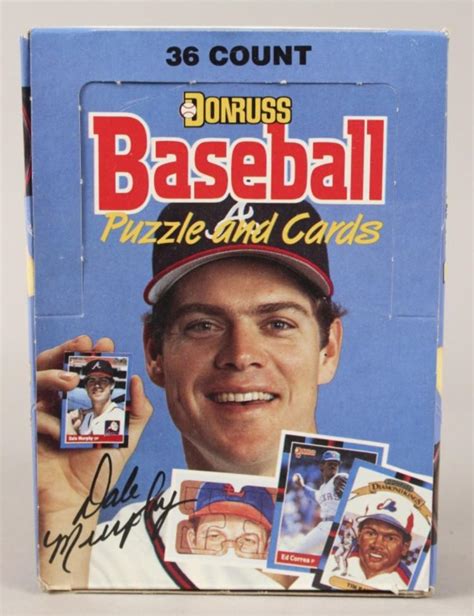 The first set was released following the 1986 season. 1988 Donruss 36 Baseball & Puzzle Cards Box
