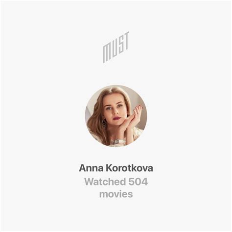 Anna Korotkova — Must