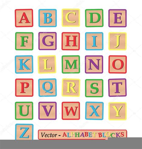 Alphabet Block Letters Clipart Free Images At Vector Clip