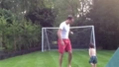 Dad Kicks Soccer Ball Into Sons Face Jukin Media Inc