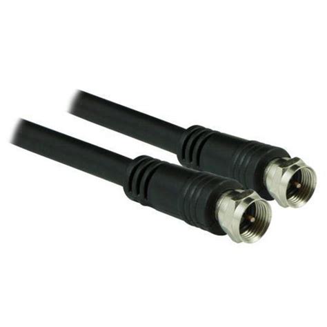Ge 33627 Rg6 Coaxial Video Cable 15ft Black 33627 Ge3627 Canadas