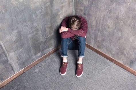 Depressed Teenage Boy — Stock Photo © Natashafedorova 151109800