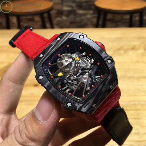 Watch out for nadal wearing it at wimbledon this year. Richard Mille RM27-02 Rafael Nadal KL Forged Carbon Black Skeleton Dial - Replica Watches