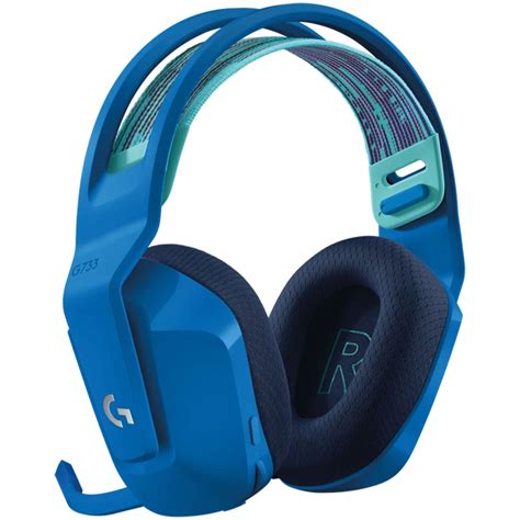 Buy Logitech G Lightspeed Wireless Rgb Gaming Headset Blue Pc Case Gear Australia