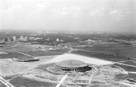 From The Archive Early Astrodome Photos Houston Chronicle
