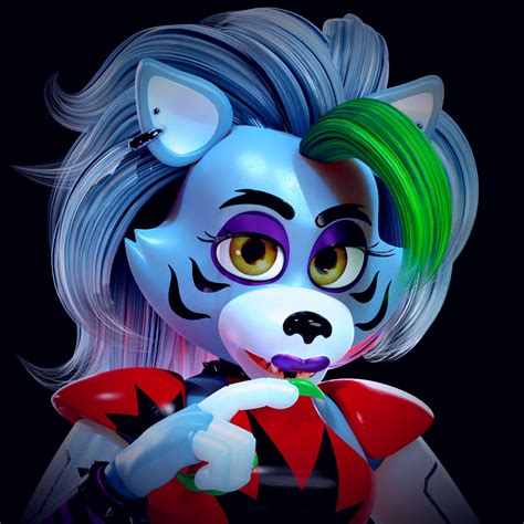 Roxanne Wolf Security Breach Fnaf By Hunicrio On Deviantart