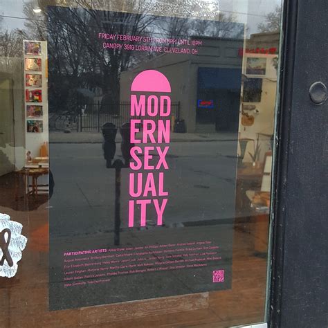 Modern Sexuality Exhibition Poster On Behance