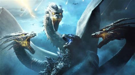 Godzilla King Of The Monsters Godzilla Vs King Ghidorah All Fight