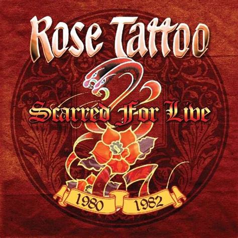 Rose tattoo is an australian blues/hard rock band, led by angry anderson and slide guitarist peter wells. Scarred for life 1980-1982 | Rose Tattoo CD | EMP