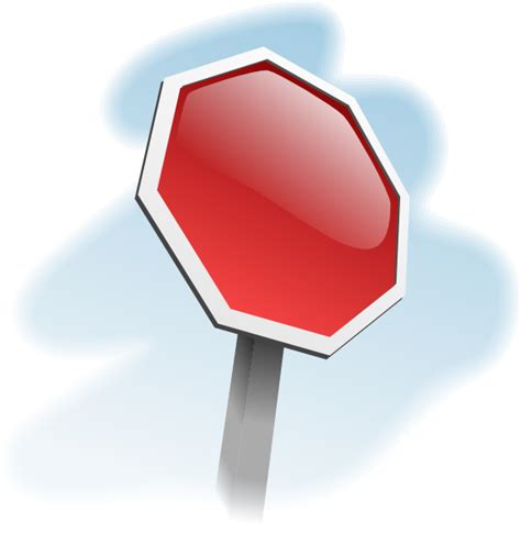 Stop Sign Clip Art At Vector Clip Art Online Royalty Free