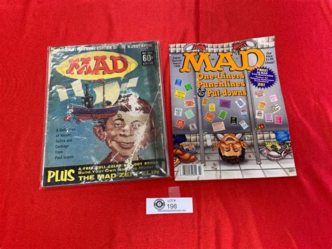 Lot Of 2 Mad Magazines