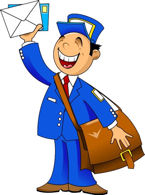 Postman Png Transparent Image Download Size 592x795px