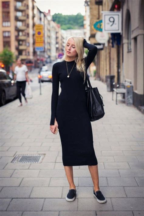 40 Knit Dress Street Style Outfits Ideas 33 Street Style Dress