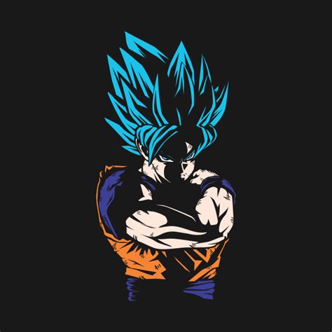 Shop and buy one of the best anime merch there is. SUPER SAIYAN BLUE SON GOKU - Dragon Ball Z - T-Shirt ...