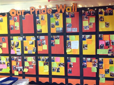 Pride Wall Classroom Activities Classroom Ideas First Grade Bulletin