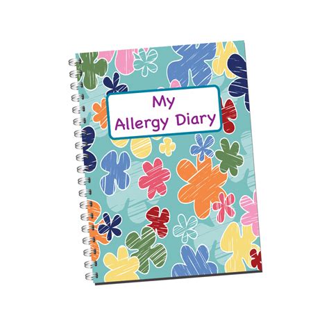 Allergy Diary Book Journal