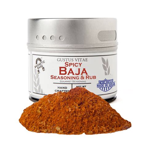 Spicy Baja Seasoning Artisan Seasoning Gustus Vitae
