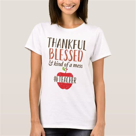 Yes, despite the mess, i am thankful and blessed. Thankful Blessed and Kind of a Mess Teacher SVG Fall ...