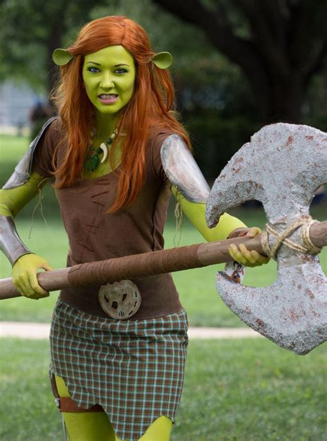 Fiona Cosplay Shrek Fiesta Temática De Disfraces Disfraz Fiona Difraces