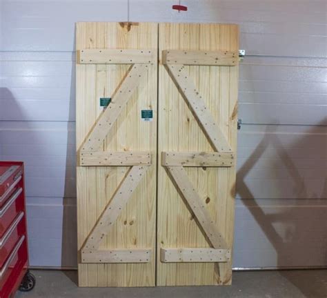 How To Build Double Shed Doors Step By Step Guide Sliding Shed Door