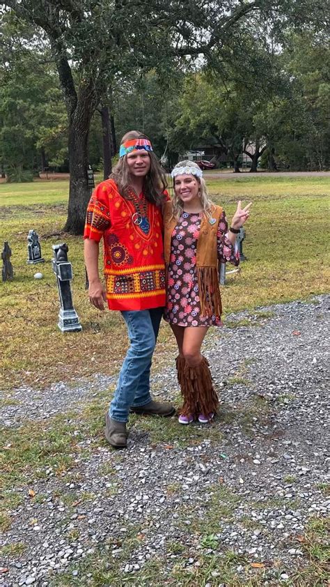 70s Couple Hippies Costume