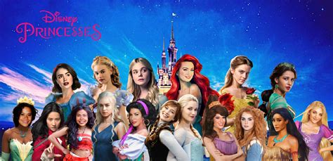 Top 25 live action disney movies. My Live-Action Disney Princesses Fancast Poster by ...
