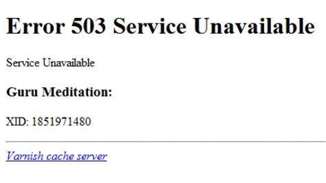 503 Service Unavailable Hatası ÇÖzÜldÜ Ozkanın Blogu