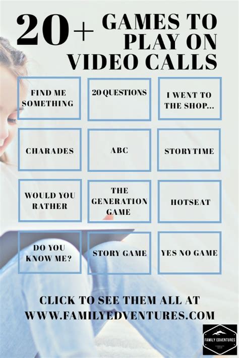 Which, by the way, is exactly what you need. 50+ Games To Play On Facetime With Kids (Free Printable ...