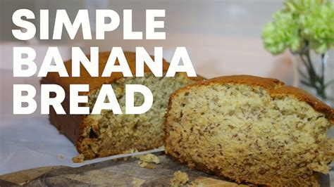 It is extremely easy to do and is 100% vegan. Simple Banana Bread (or Muffins) - YouTube