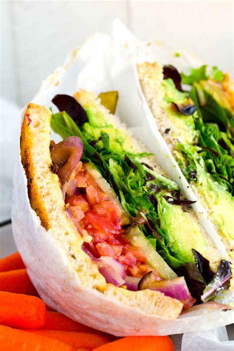 Avocado Sandwich Vegan Recipe
