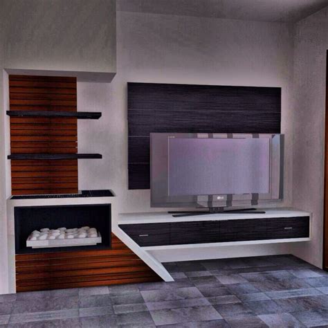 Modern Interior Design Tv Unit For An Open Lounge Room Interior