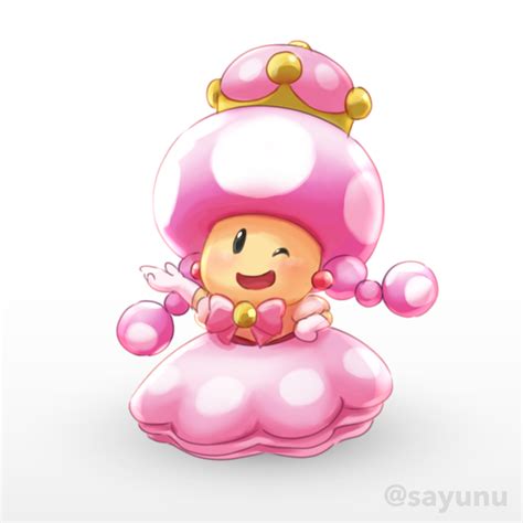 Princess Toadette Peachette Super Crown Mario Art Mario And Luigi Super Mario