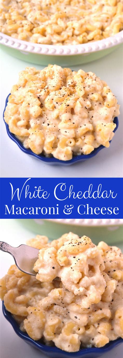 This will make the cheese sauce ultra smooth. White Cheddar Macaroni and Cheese | The Nutritionist Reviews