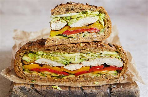 Chicken And Avocado Sandwich Healthy Recipes Tesco Real Food