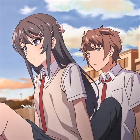 Mai And Sakuta Imagenes De Parejas Anime Mejores Parejas De Anime