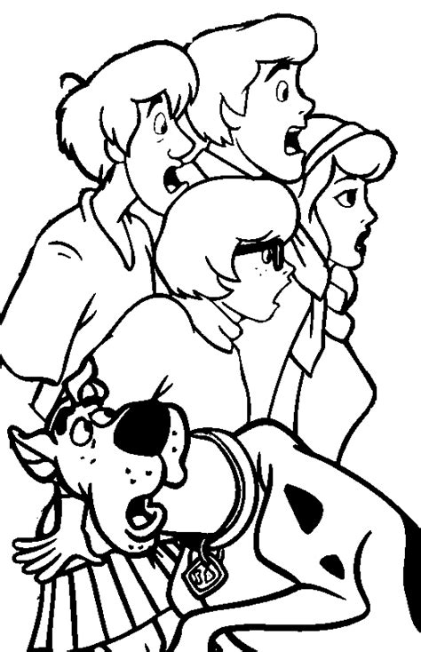 In the images, the main characters catch villains, run after pirates, look for treasures. Educational - Scooby Doo - immagini per educare al disegno ...