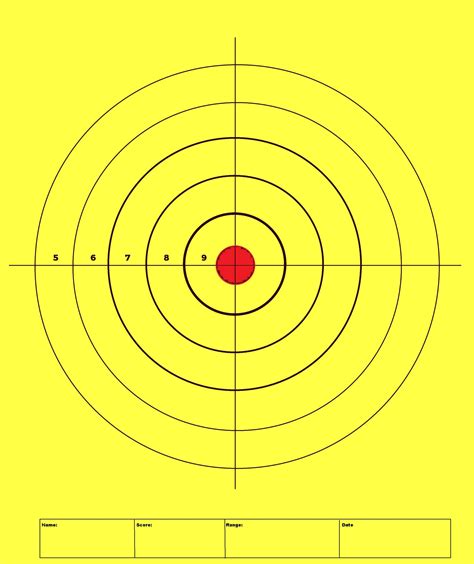 Here is a picture of the circle dot drill i've personally. Free printable shooting targets for gun ranges ...