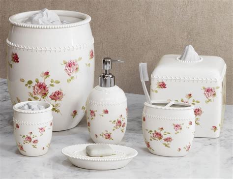 Maybe you would like to learn more about one of these? Rosalie Floral Bath Accessories by Piper Wright 3D