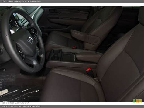 Most importantly without blindly them! Mocha Interior Photo for the 2019 Honda Odyssey EX-L ...