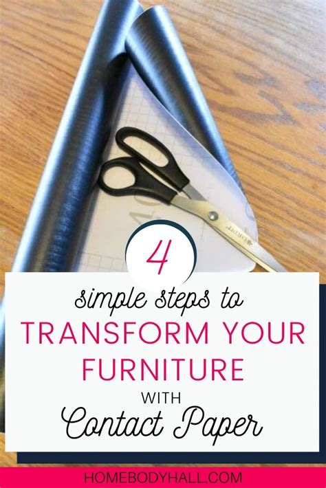 It can also help disguise a cord cover to match your wood floors. Update your home decor with a contact paper furniture makeover in 4 simple steps! | DIY | Office ...
