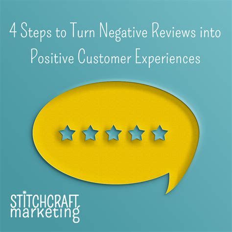 4 Steps To Turn Negative Reviews Into Positive Customer Experiences