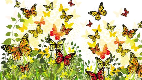 Butterflies Download Butterfly Garden Pic Wallpaper Hd 1920x1080